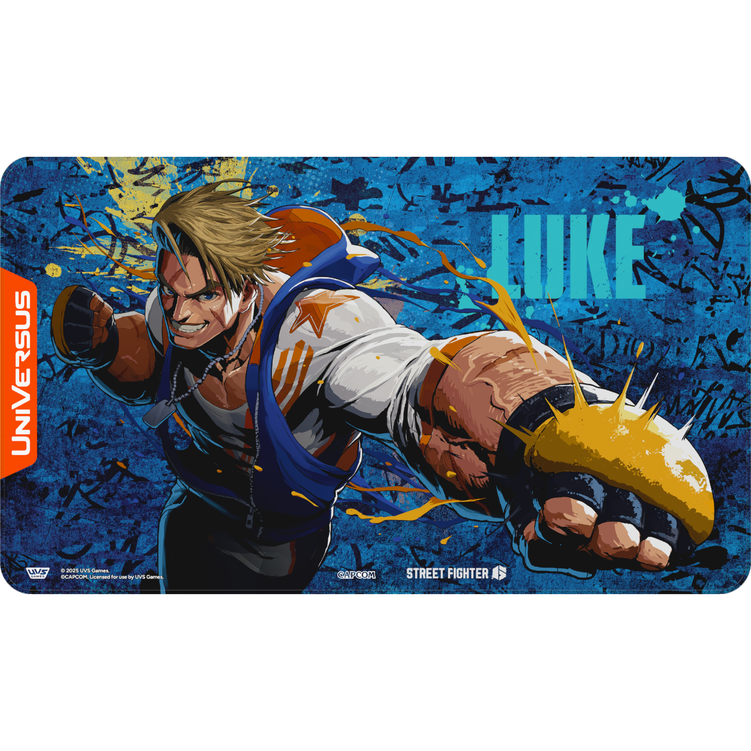 Universus Street Fighter 6 Luke Playmat